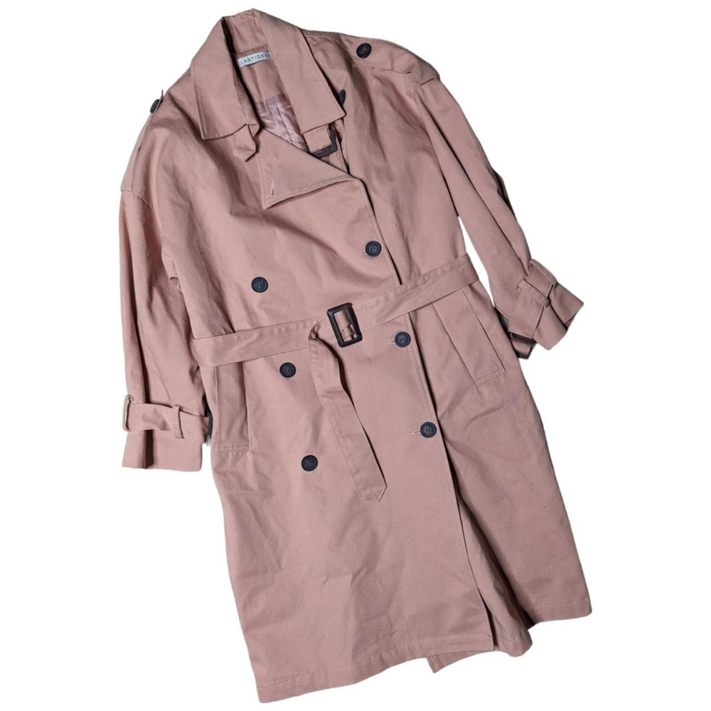 LARTIGENT | Pink Trench Coat